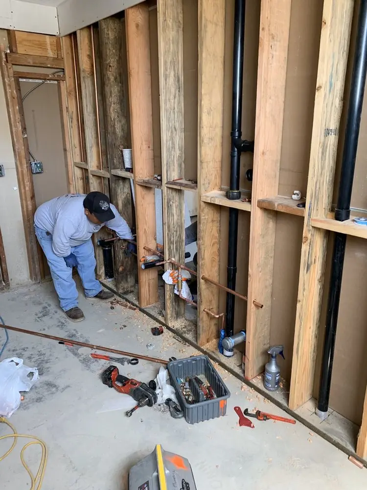 Commercial rough-in plumbing for Water Heater Replacement in Fayette Acres